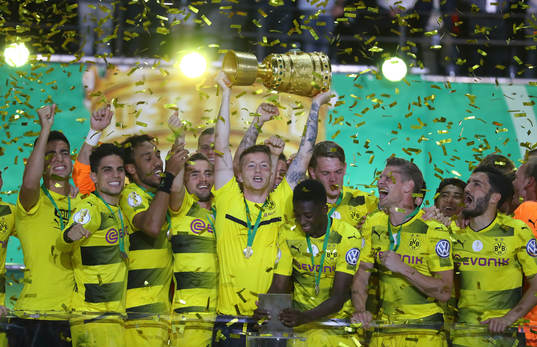 Fotboll, Tyska Cupen, Final, Eintracht Frankfurt - Borussia