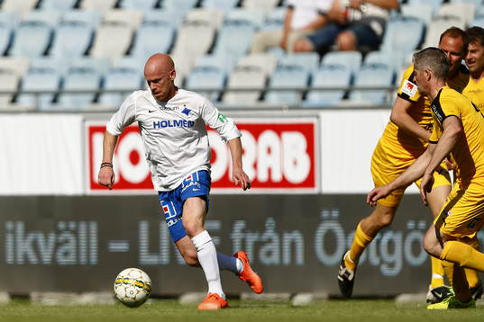 Jubileumsmatchen i fotboll mellan veteraner i Norrköping