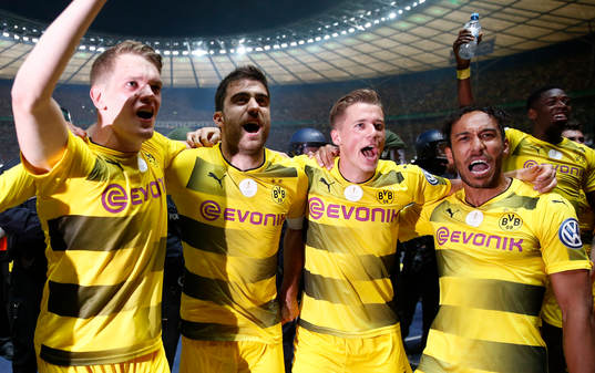 Fotboll, Tyska Cupen, Final, Eintracht Frankfurt - Borussia