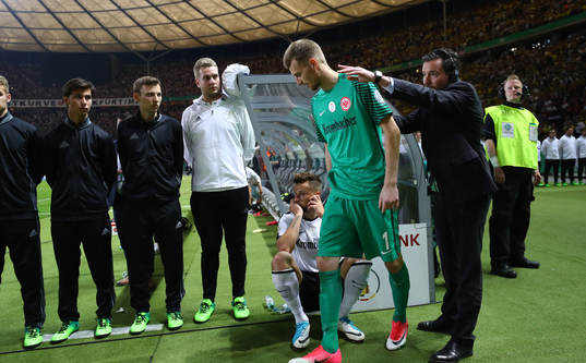 Fotboll, Tyska Cupen, Final, Eintracht Frankfurt - Borussia