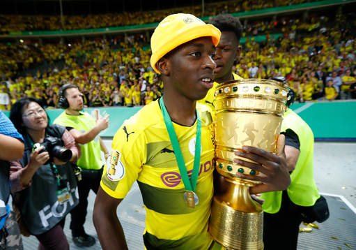 Fotboll, Tyska Cupen, Final, Eintracht Frankfurt - Borussia