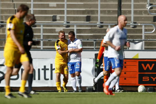 Jubileumsmatchen i fotboll mellan veteraner i Norrköping