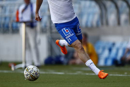 Jubileumsmatchen i fotboll mellan veteraner i Norrköping