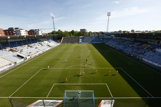 Jubileumsmatchen i fotboll mellan veteraner i Norrköping