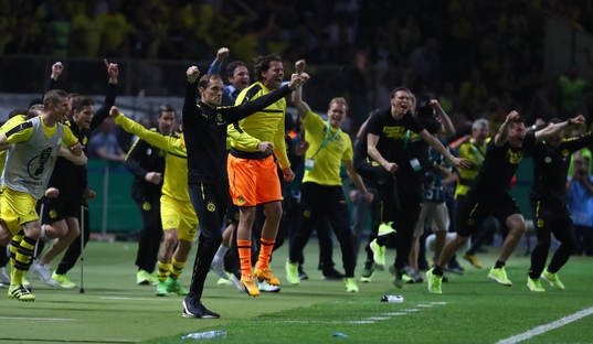 Fotboll, Tyska Cupen, Final, Eintracht Frankfurt - Borussia