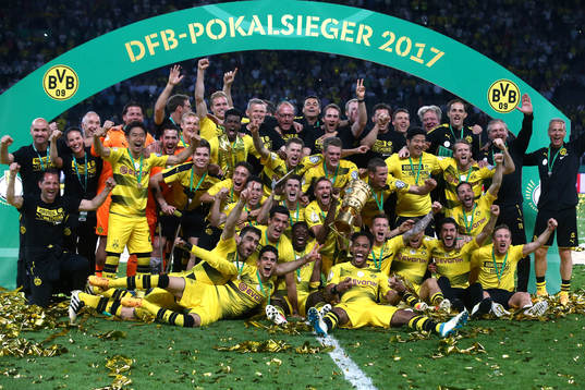 Fotboll, Tyska Cupen, Final, Eintracht Frankfurt - Borussia