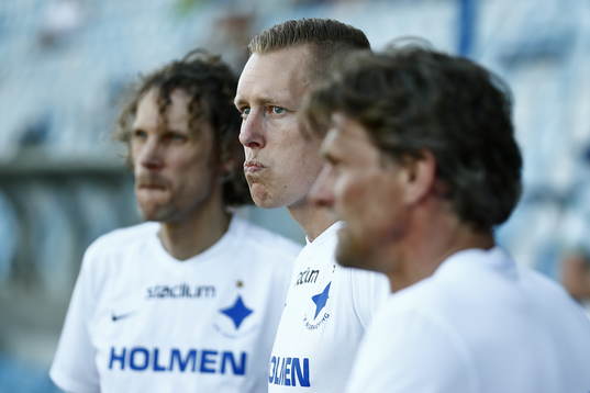 Jubileumsmatchen i fotboll mellan veteraner i Norrköping