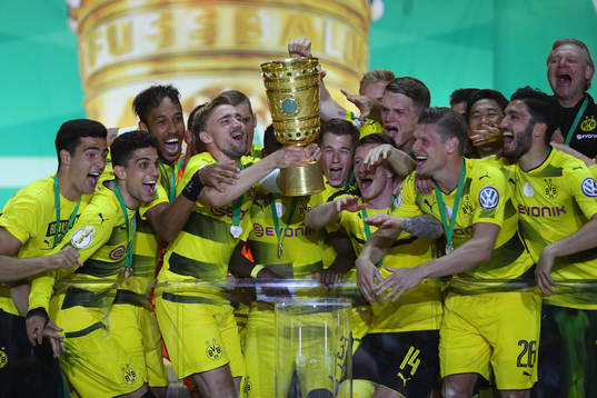 Fotboll, Tyska Cupen, Final, Eintracht Frankfurt - Borussia