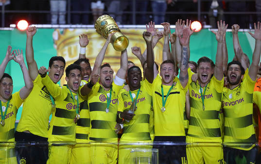 Fotboll, Tyska Cupen, Final, Eintracht Frankfurt - Borussia