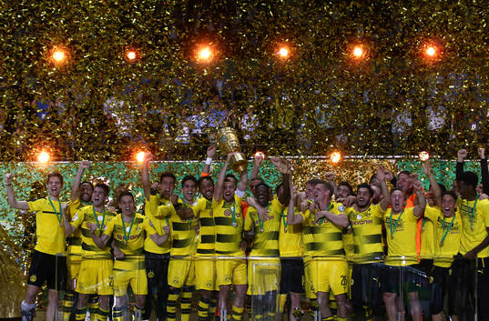 Fotboll, Tyska Cupen, Final, Eintracht Frankfurt - Borussia