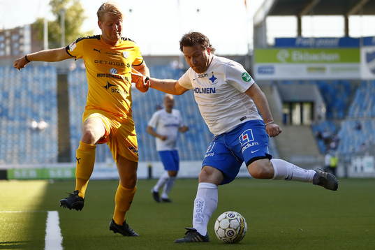 Jubileumsmatchen i fotboll mellan veteraner i Norrköping