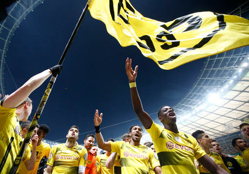 Fotboll, Tyska Cupen, Final, Eintracht Frankfurt - Borussia