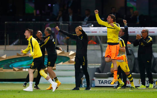Fotboll, Tyska Cupen, Final, Eintracht Frankfurt - Borussia