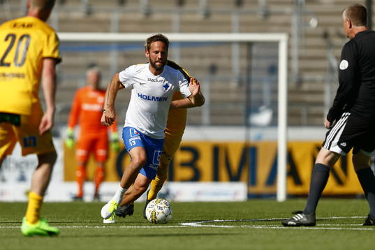 Jubileumsmatchen i fotboll mellan veteraner i Norrköping