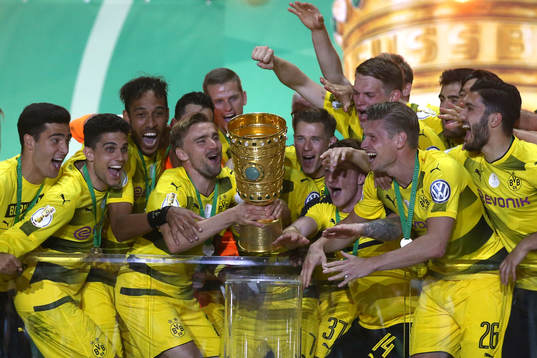 Fotboll, Tyska Cupen, Final, Eintracht Frankfurt - Borussia