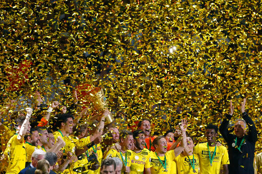 Fotboll, Tyska Cupen, Final, Eintracht Frankfurt - Borussia
