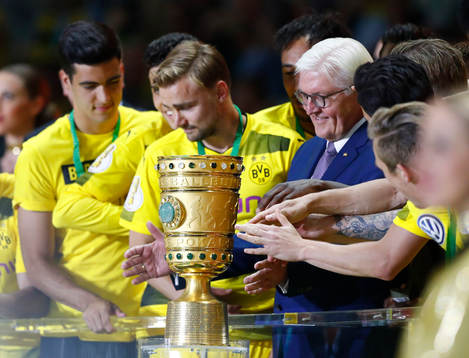 Fotboll, Tyska Cupen, Final, Eintracht Frankfurt - Borussia