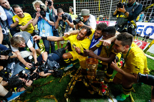 Fotboll, Tyska Cupen, Final, Eintracht Frankfurt - Borussia