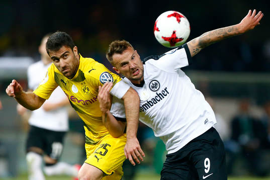 Fotboll, Tyska Cupen, Final, Eintracht Frankfurt - Borussia