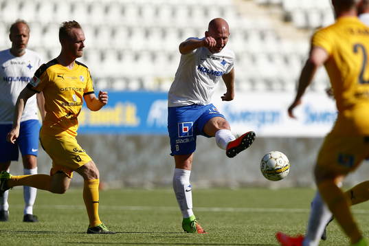 Jubileumsmatchen i fotboll mellan veteraner i Norrköping