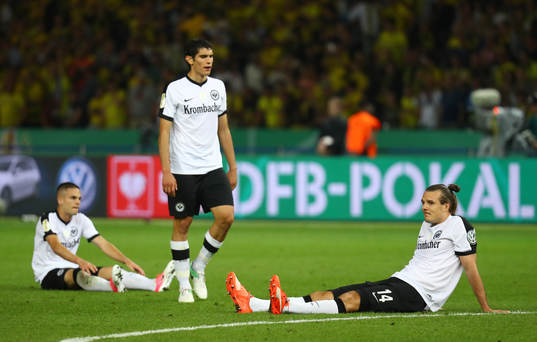 Fotboll, Tyska Cupen, Final, Eintracht Frankfurt - Borussia