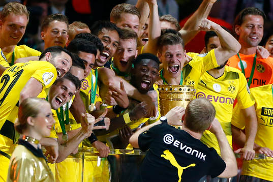 Fotboll, Tyska Cupen, Final, Eintracht Frankfurt - Borussia