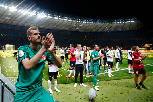 Fotboll, Tyska Cupen, Final, Eintracht Frankfurt - Borussia