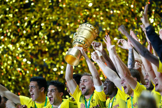 Fotboll, Tyska Cupen, Final, Eintracht Frankfurt - Borussia