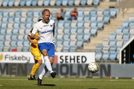 Jubileumsmatchen i fotboll mellan veteraner i Norrköping