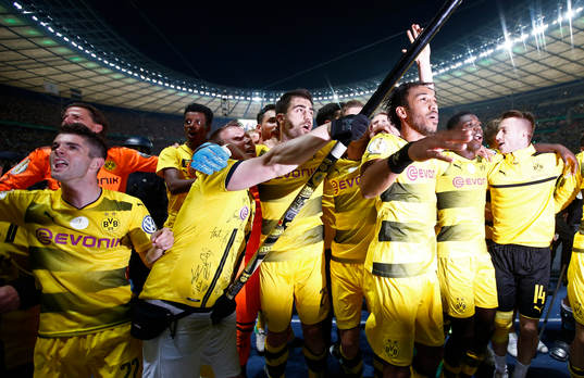 Fotboll, Tyska Cupen, Final, Eintracht Frankfurt - Borussia