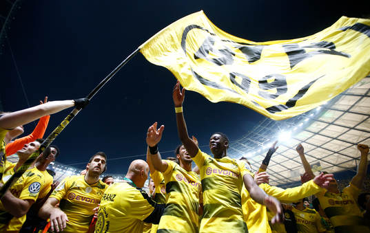 Fotboll, Tyska Cupen, Final, Eintracht Frankfurt - Borussia