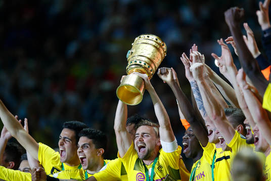 Fotboll, Tyska Cupen, Final, Eintracht Frankfurt - Borussia