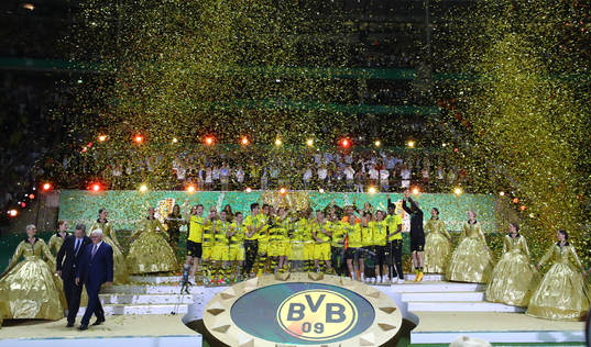 Fotboll, Tyska Cupen, Final, Eintracht Frankfurt - Borussia
