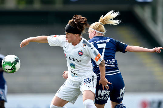 Rosengårds Ella Masar McLeod och Kvarnsvedens Lara Ivanosa