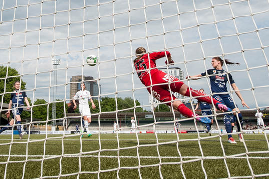 Kvarnsvedens målvakt Jenny Wahlén