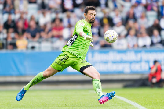 Elfsborgs målvakt Kevin Stuhr Ellegaard