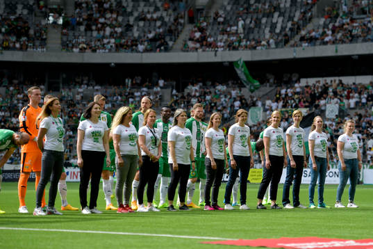 Hammarbys spelare har mommor istället för knattar som