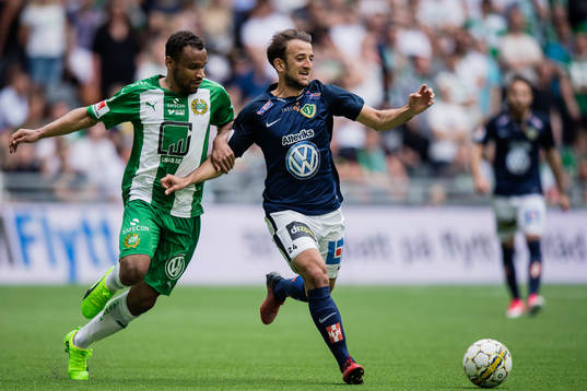Hammarbys Serge-Junior Martinsson Ngouali och Jönköpings