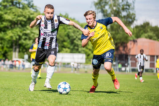 Landskronas Filip Pivkovski och Ängelholms Oscar Zachrison