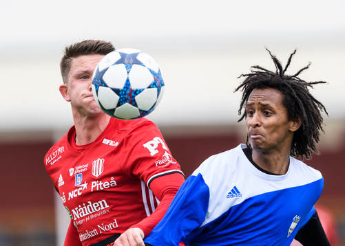 Piteås Joel Edström och Härnösands Araya Zerai