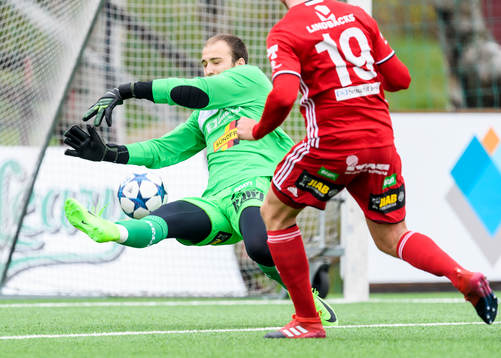 Härnösands målvakt Maksym Ivanov