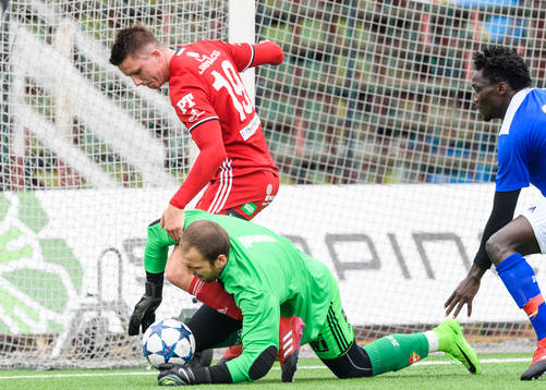 Härnösands målvakt Maksym Ivanov