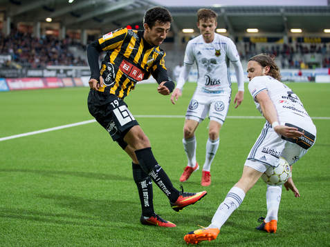 Häckens Daleho Irandust mot Östersunds Tom Pettersson