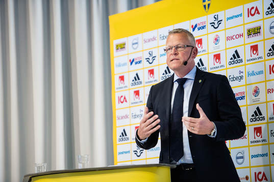 Sveriges förbundskapten Janne Andersson