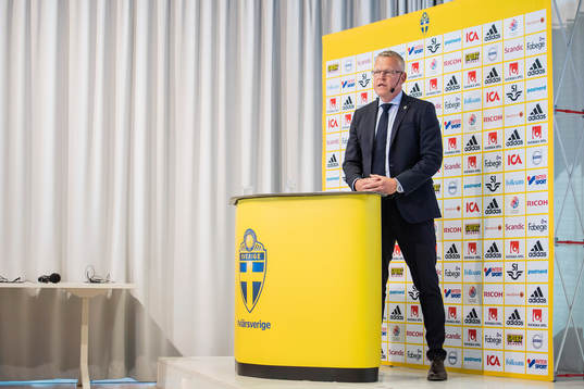 Sveriges förbundskapten Janne Andersson
