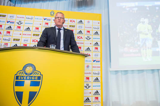 Sveriges förbundskapten Janne Andersson