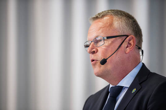 Sveriges förbundskapten Janne Andersson