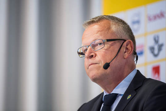 Sveriges förbundskapten Janne Andersson