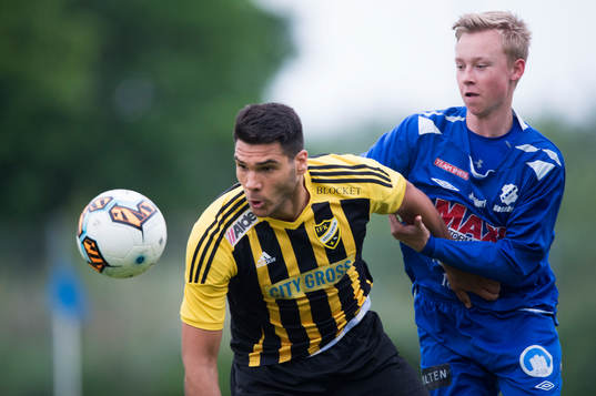 IFK Hässleholms Tommy Filipovic i B-lagsmatchen mellan