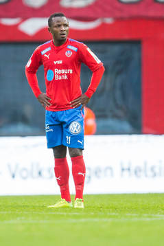 Helsingborgs Monday Samuel deppar